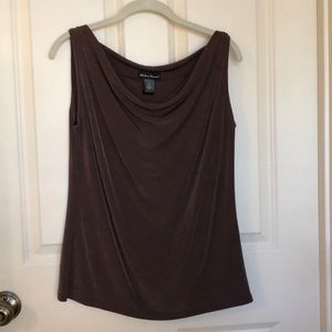 Made in Heaven blouse with cowl neck